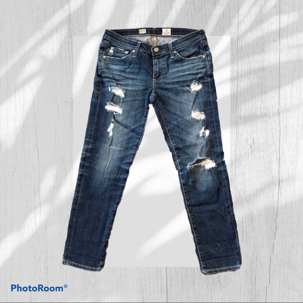 Adriano Goldschmied Stilt Crop Cigarette Jeans 27
